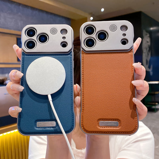 Leather Magnetic Phone Case For iPhone 17 Series