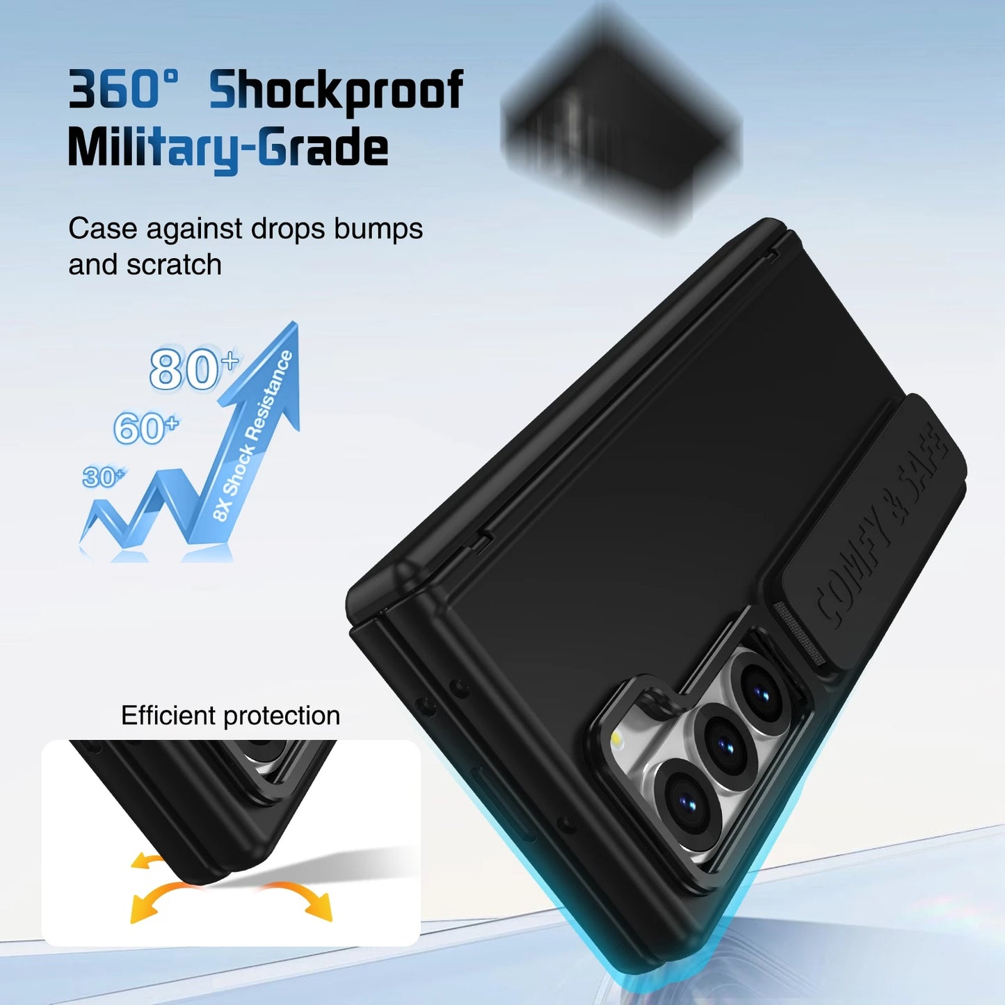 Wristband Holder Leather Case for Z Fold Series