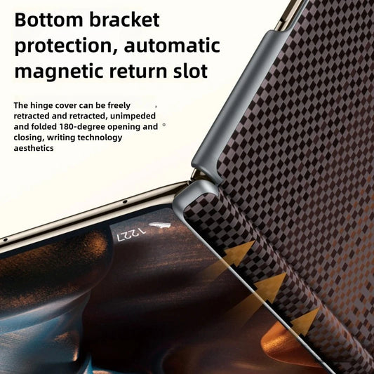 Fashional Slim Carbon Fiber Pattern Z Fold Series