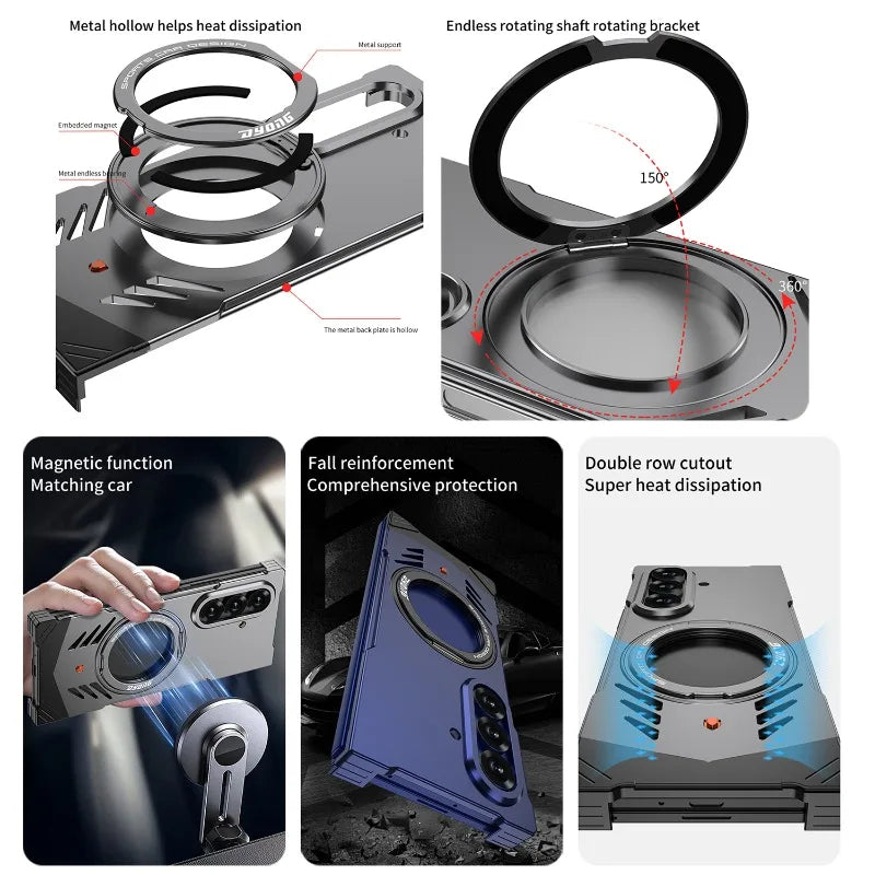 Bracket Metal Aluminum Case For Z Fold Series