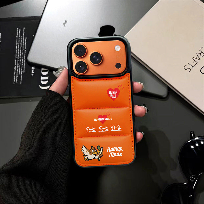 Down Jacket Cartoon Duck For iPhone