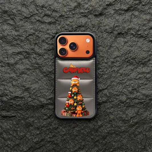 Down Jacket Christmas Garfield Iphone