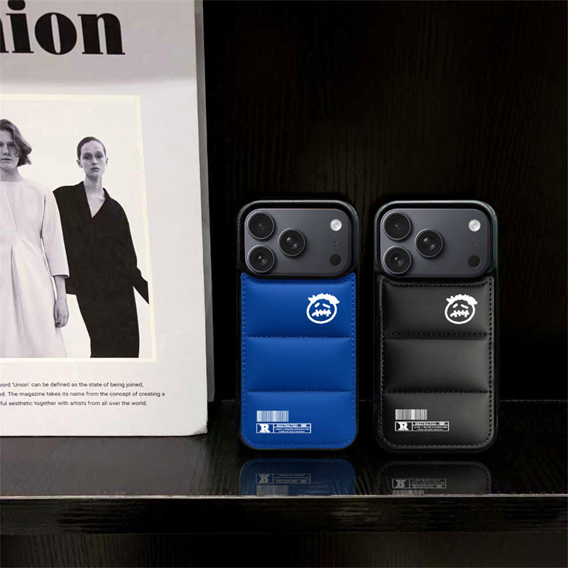 Cartoon down Jacket Kids Head iPhone