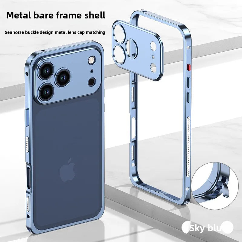 Luxury Case Metal Frame for iPhone 17 Series