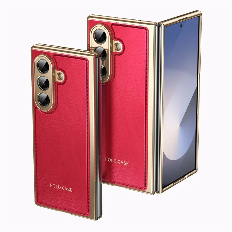 ShockProof Leather Case for Z Fold Series