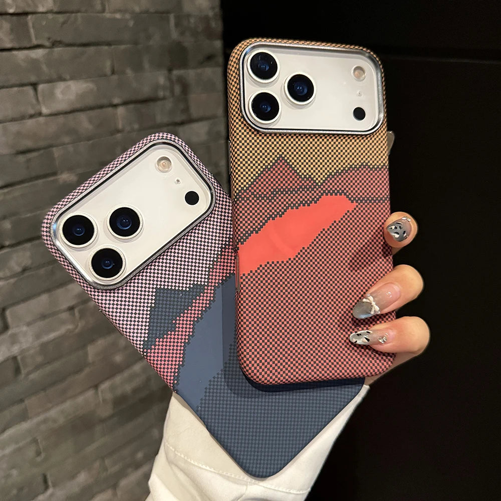 Luxury Carbon Fiber Case for iPhone 17 Series