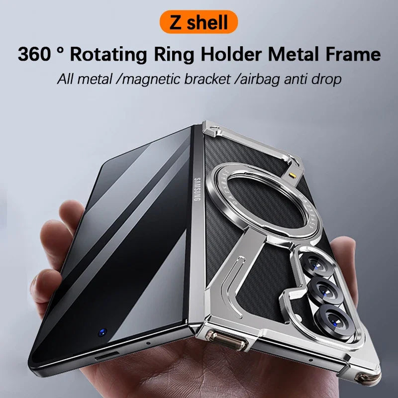 Metal Frame Magsafe Magnetic Holder for Z Fold Series