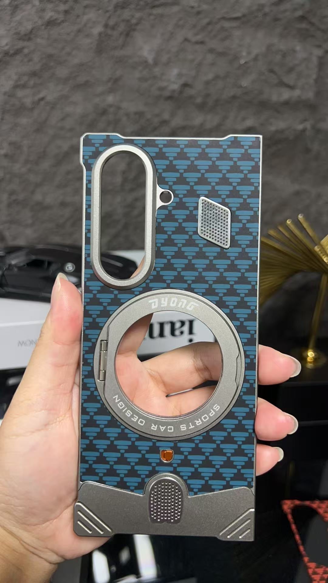 Bracket Style Metal Aluminum Case For Z Fold Series