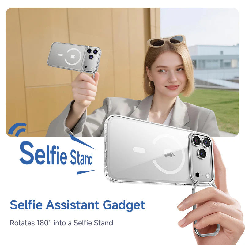 Camera Lens Adjustable Camera Protection Stand iPhone Case