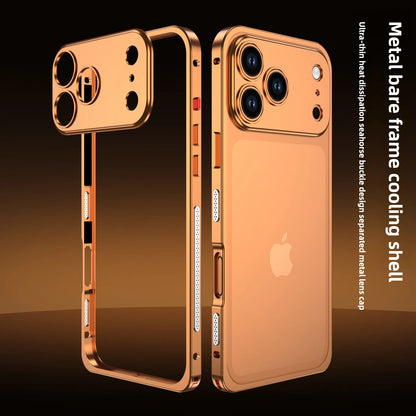 Luxury Case Metal Frame for iPhone 17 Series