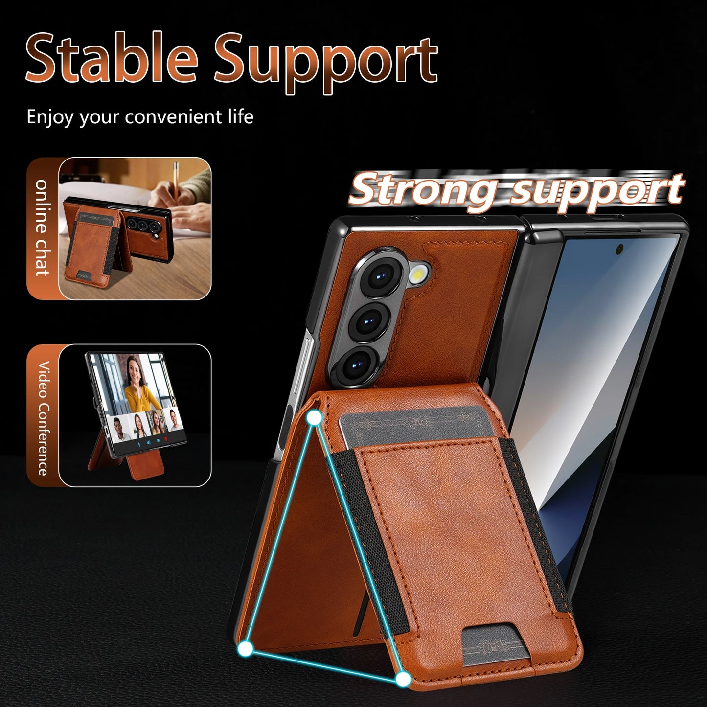 Magnetic Card Holder Wallet Phone