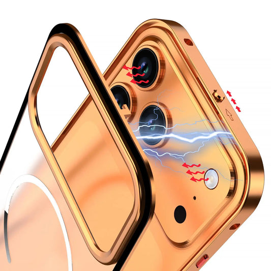 Luxury Metal Frame Case for iPhone 17 Series