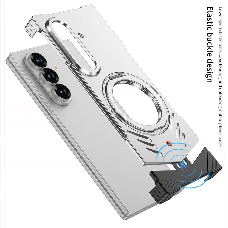 Bracket Style Metal Aluminum Case For Z Fold Series