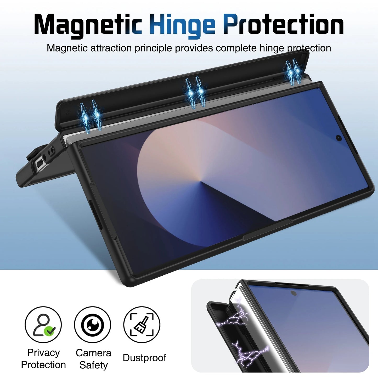 Wristband Holder Leather Case for Z Fold Series