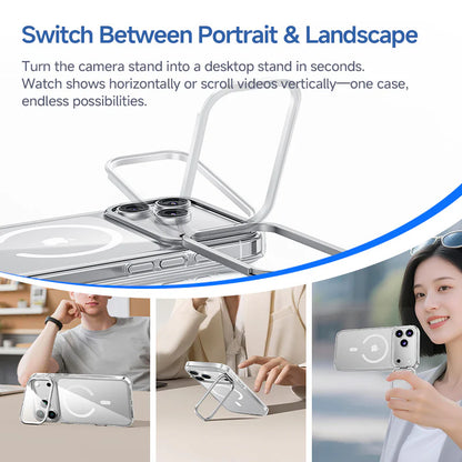 Camera Lens Adjustable Camera Protection Stand iPhone Case