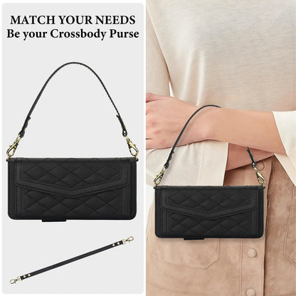 Luxury Card Slot Phone Holder Leather Case for Samsung Galaxy Z Fold Series