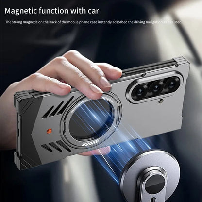 Bracket Style Metal Aluminum Case For Z Fold Series