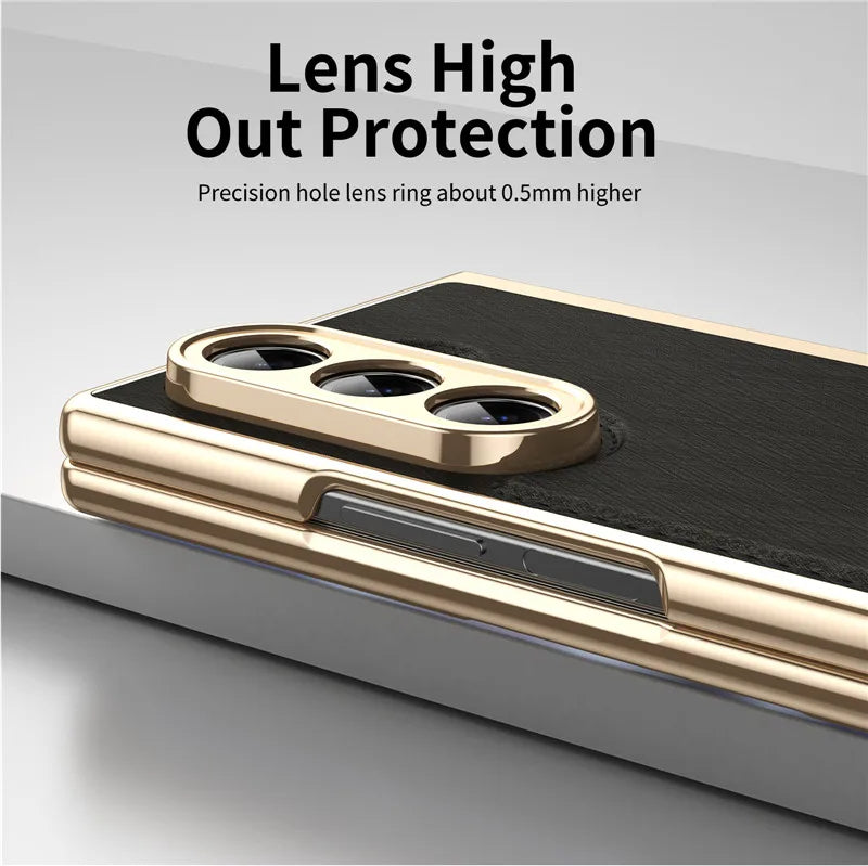 ShockProof Leather Case  for Z Fold Series
