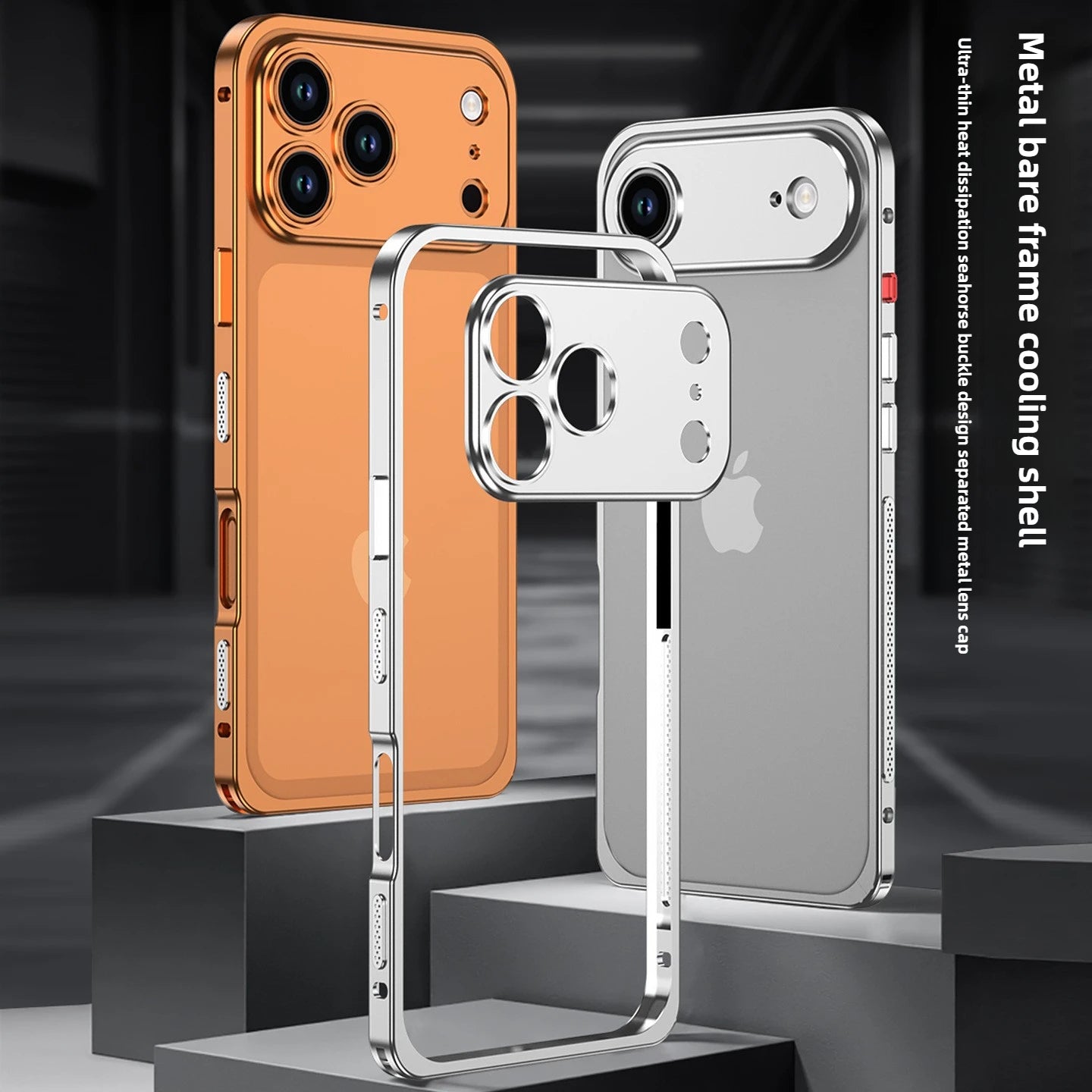 Luxury Case Metal Frame for iPhone 17 Series