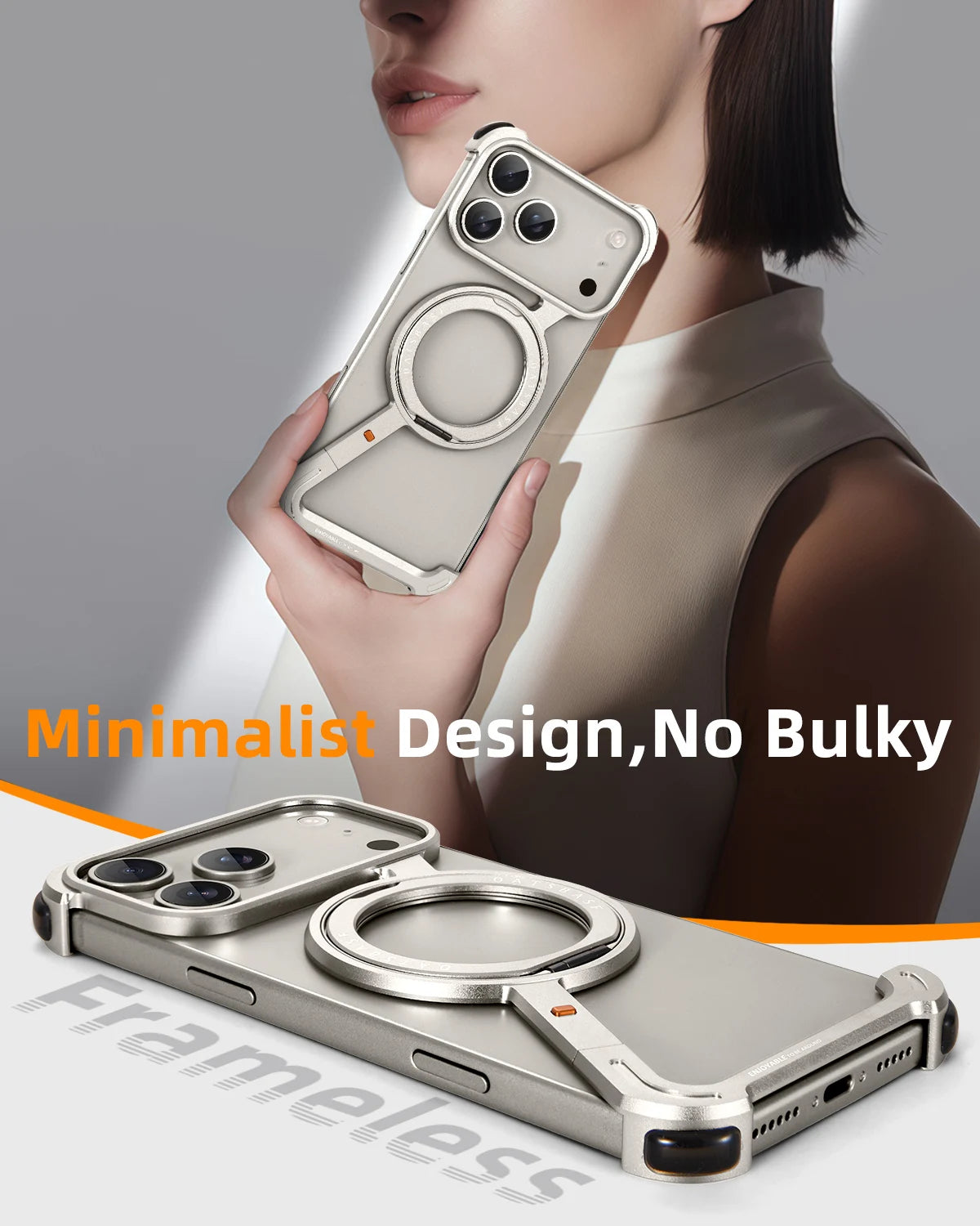 Luxury Metal Ultra-thin Case for iPhone 17 Series