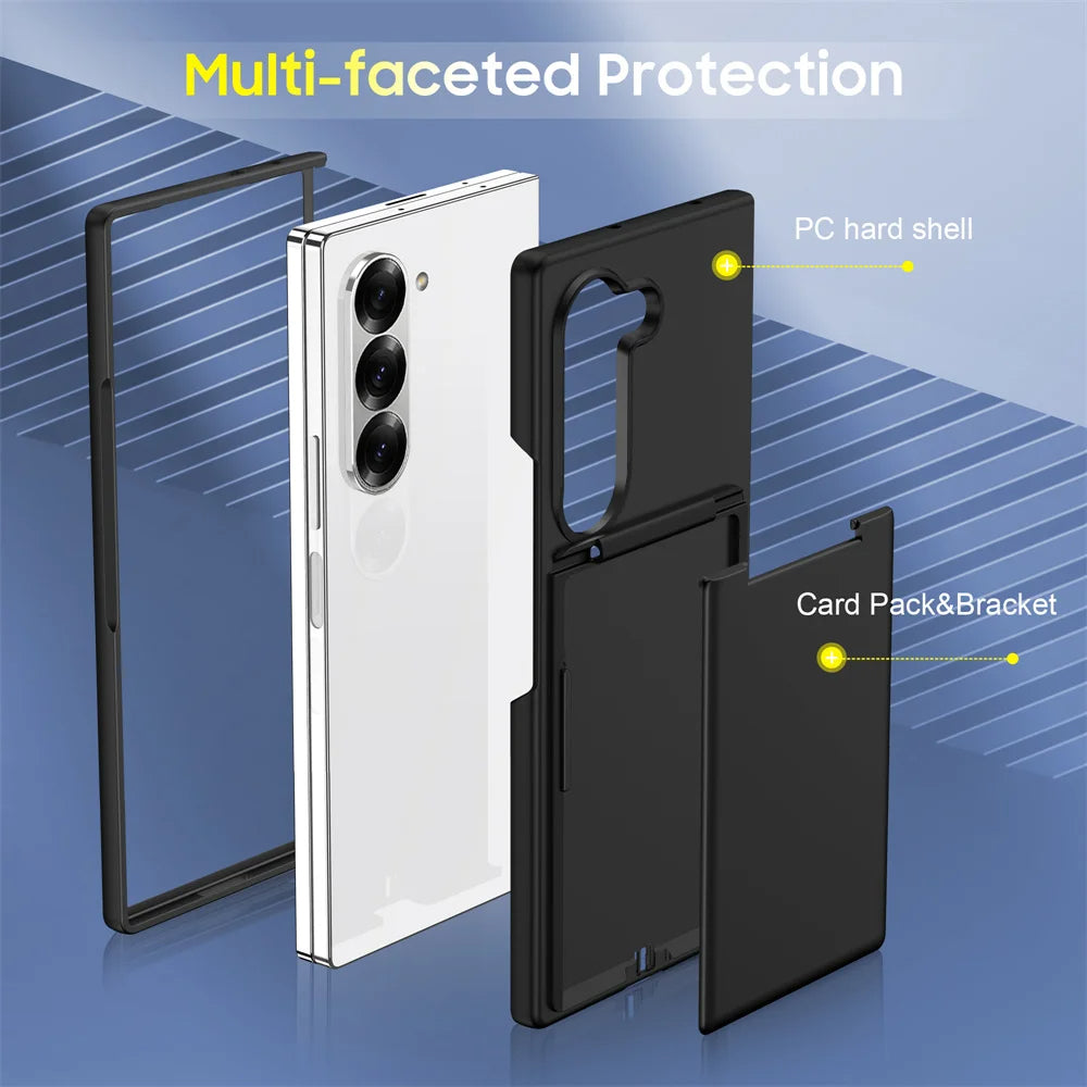 Folding Bracket Protective Case For Z Fold Series