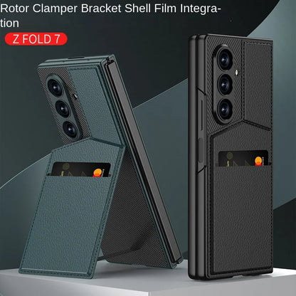 Leather Stand Holder Case  for Z Fold Series