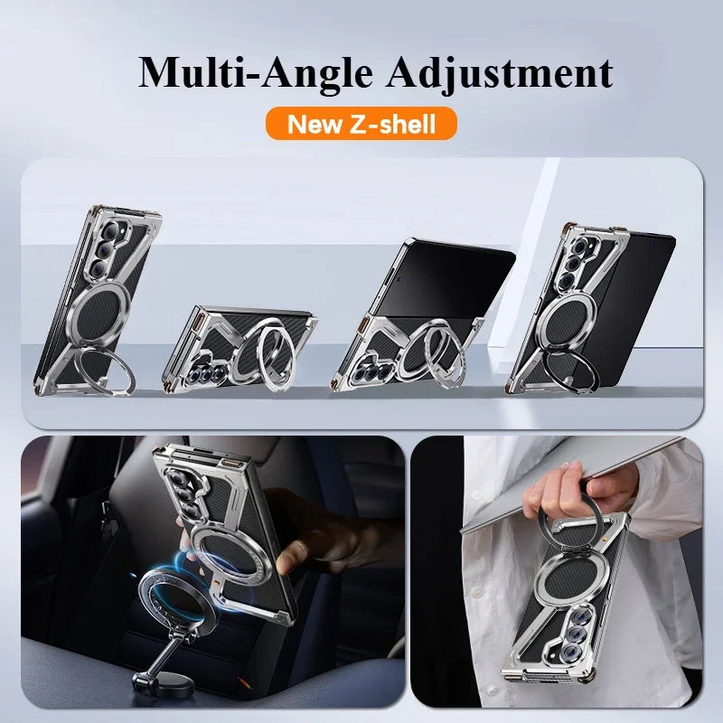 Metal Frame Magsafe Magnetic Holder for Z Fold Series