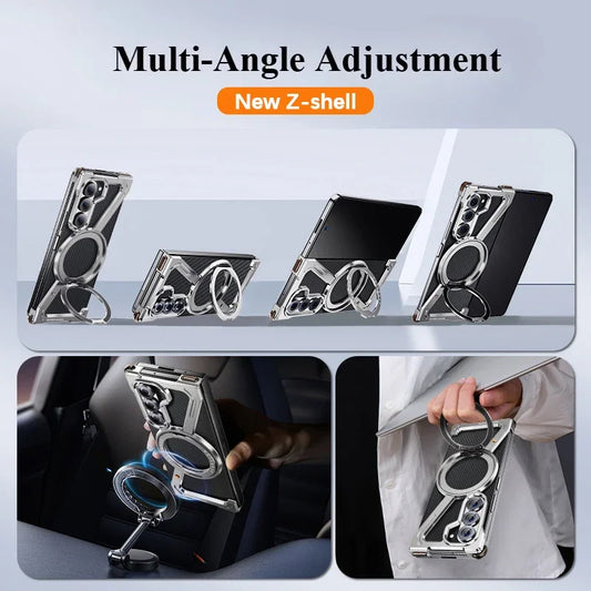 Metal Frame Magsafe Magnetic Holder for Z Fold Series