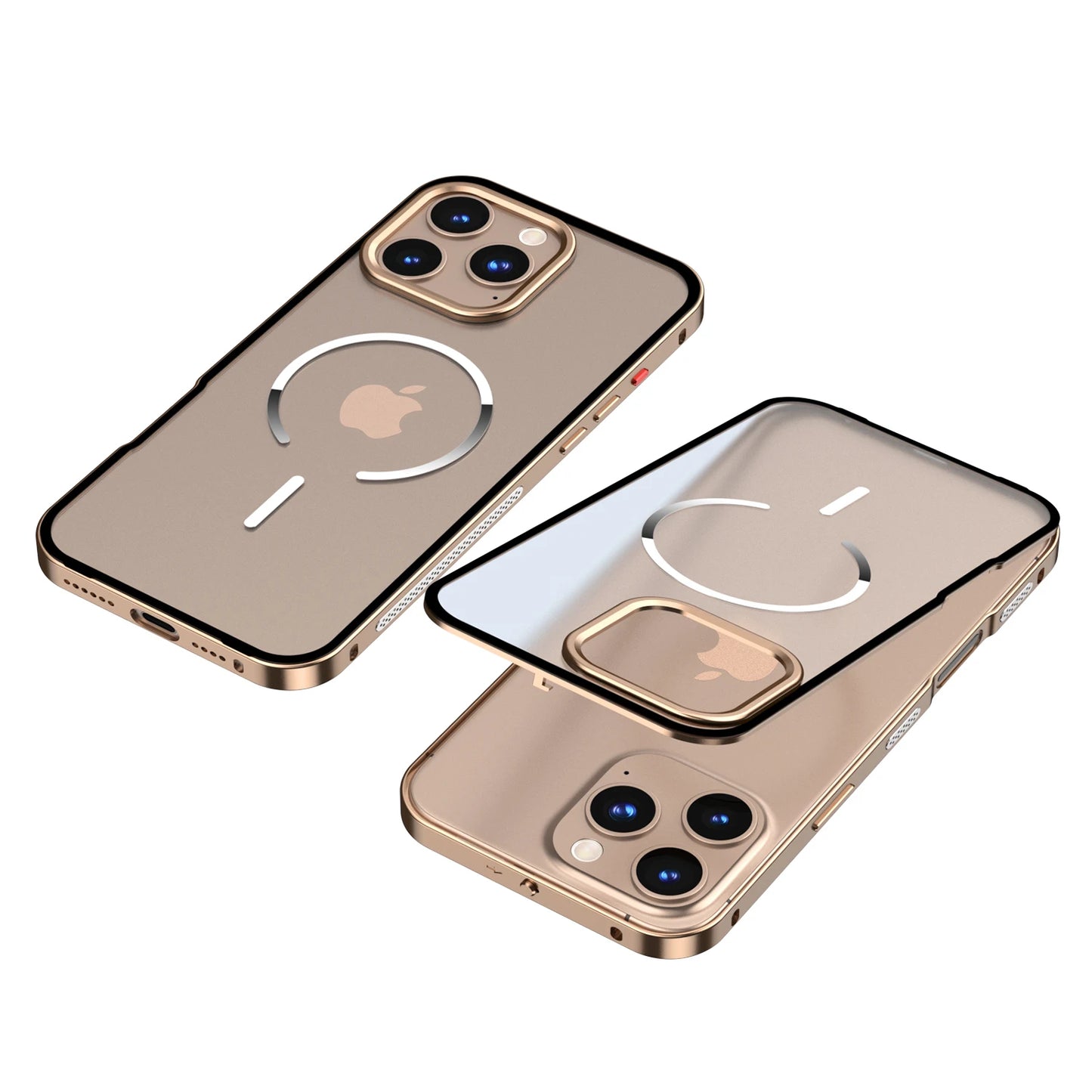Luxury Metal Frame Case for iPhone 17 Series
