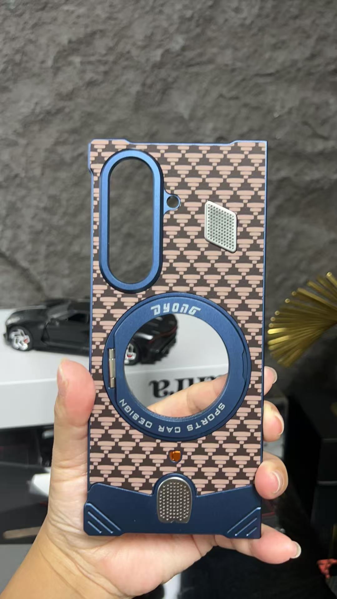 Bracket Style Metal Aluminum Case For Z Fold Series