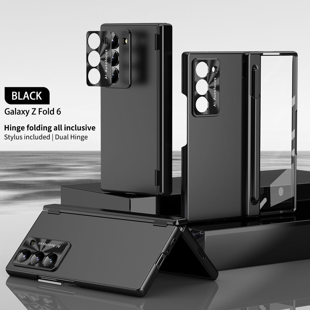 Electroplated Z Fold 7, 6, 5, 4 Hinge, Pen Slot Case