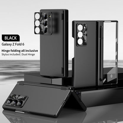 Electroplated Z Fold 7, 6, 5, 4 Hinge, Pen Slot Case