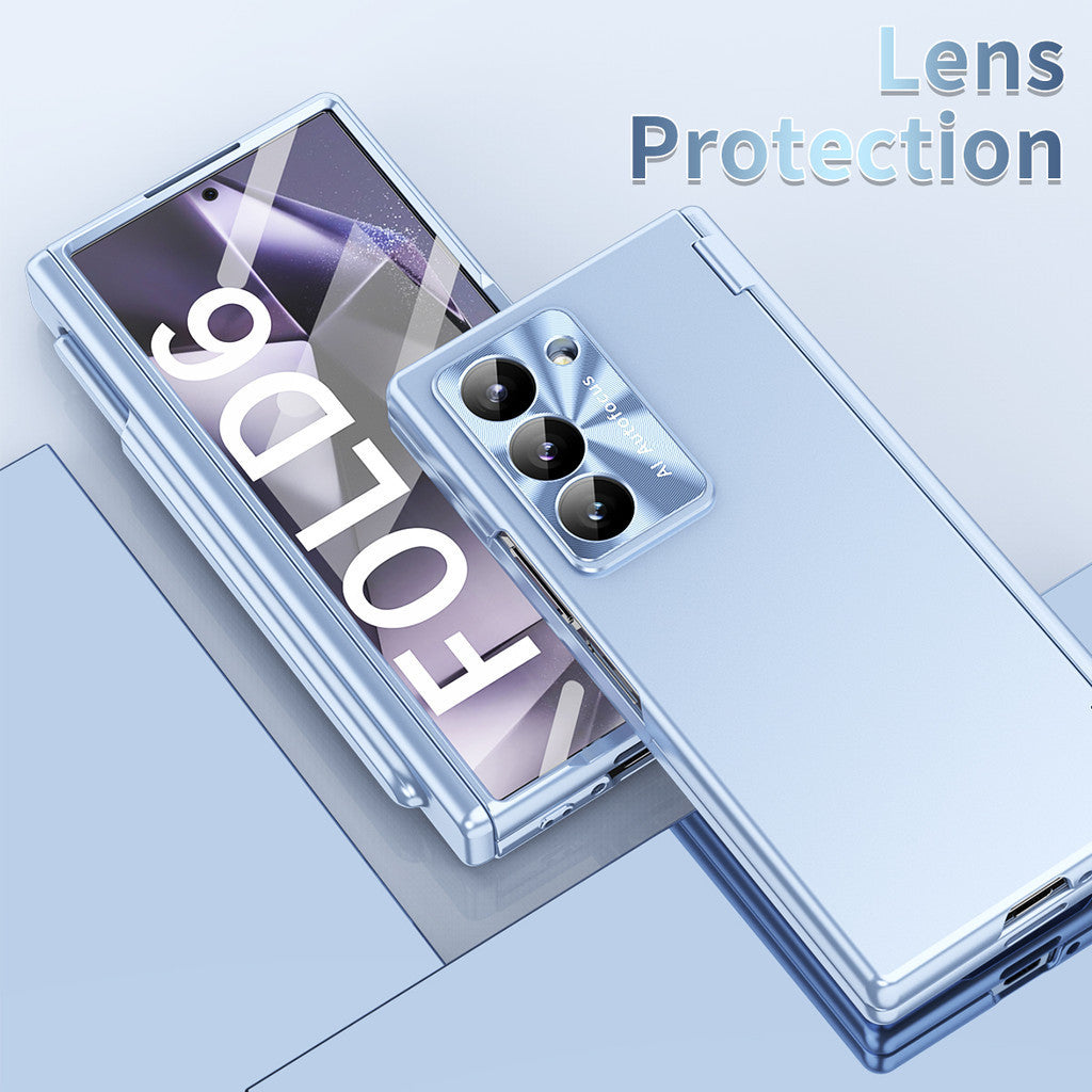 Electroplated Z Fold 7, 6, 5, 4 Hinge, Pen Slot Case