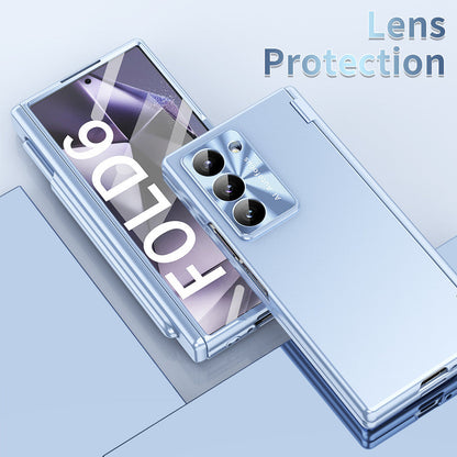 Electroplated Z Fold 7, 6, 5, 4 Hinge, Pen Slot Case