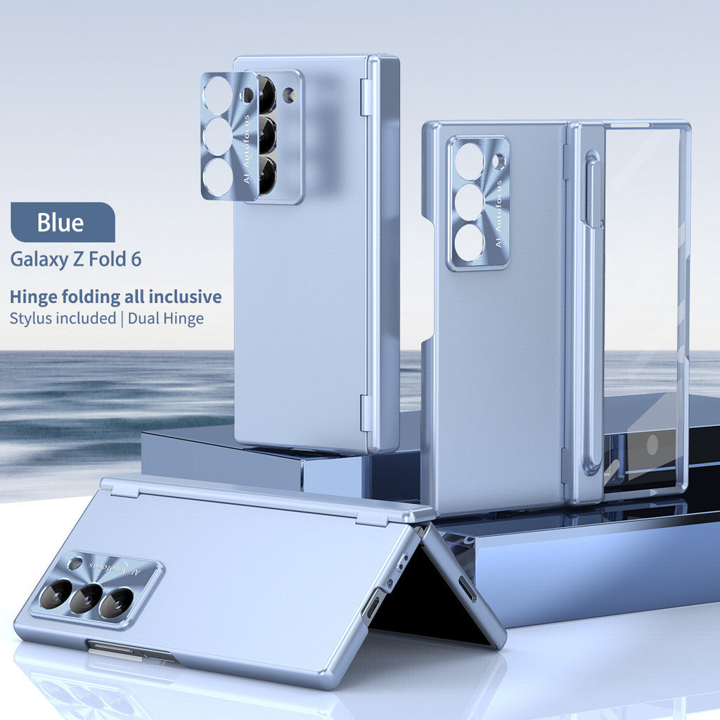 Electroplated Z Fold 7, 6, 5, 4 Hinge, Pen Slot Case