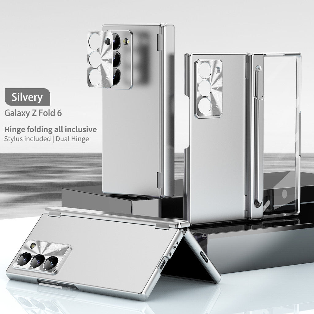 Electroplated Z Fold 7, 6, 5, 4 Hinge, Pen Slot Case