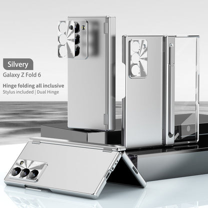 Electroplated Z Fold 7, 6, 5, 4 Hinge, Pen Slot Case