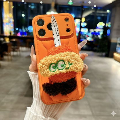 Internet Celebrity Doll Lanyard iPhone Case