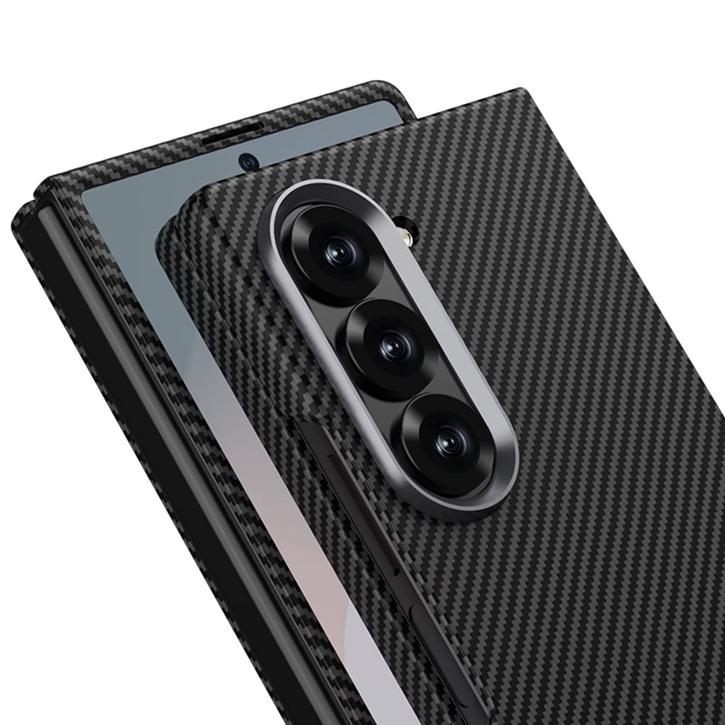 Carbon Fiber Foldable Phone Case for Samsung Galaxy Z Fold