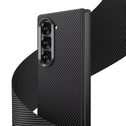 Carbon Fiber Foldable Phone Case for Samsung Galaxy Z Fold