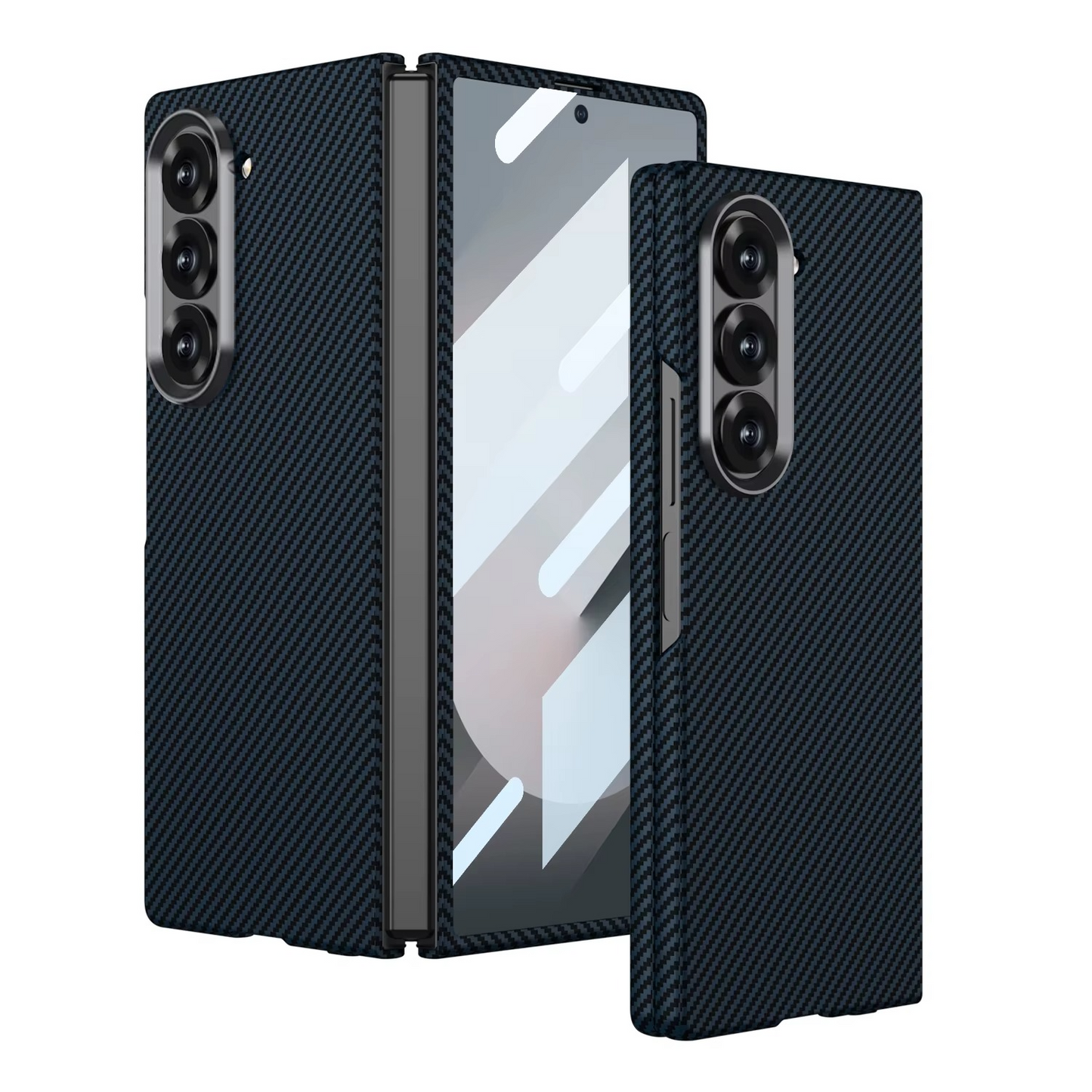 Carbon Fiber Foldable Phone Case for Samsung Galaxy Z Fold