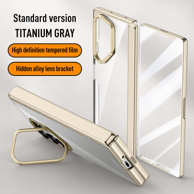 LuxuryGuard Z Fold 7, 6 MagSafe Transparent Case