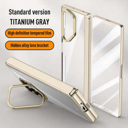 LuxuryGuard Z Fold 7, 6 MagSafe Transparent Case