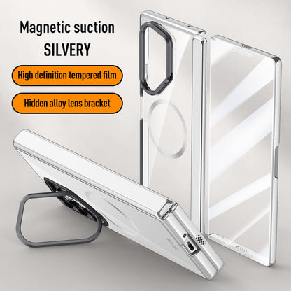 LuxuryGuard Z Fold 7, 6 MagSafe Transparent Case