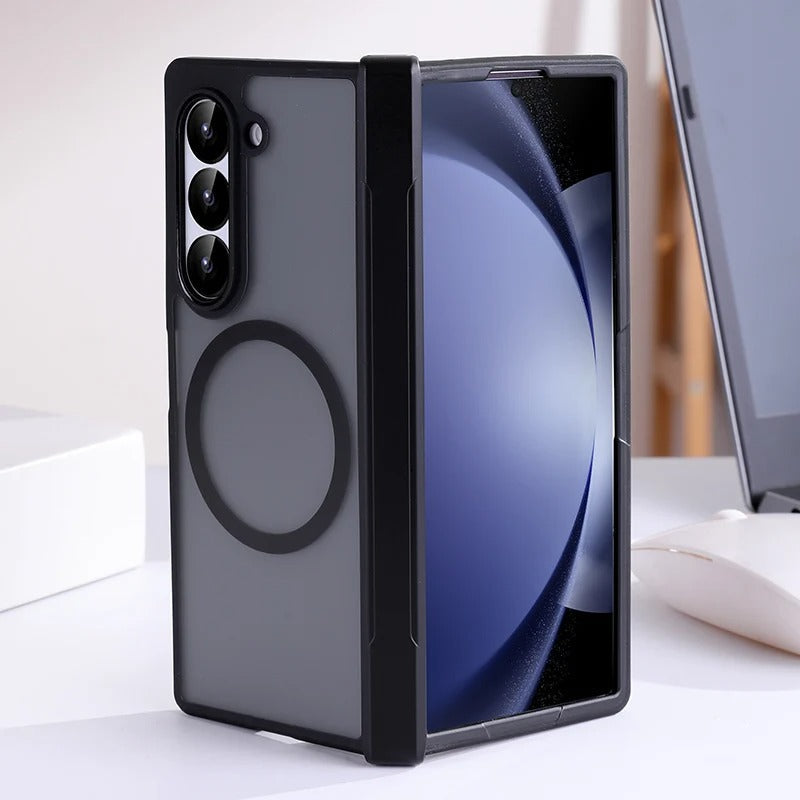 ClearMag Fold – Transparent MagSafe Case for Z Fold 7, 6, 5, 4