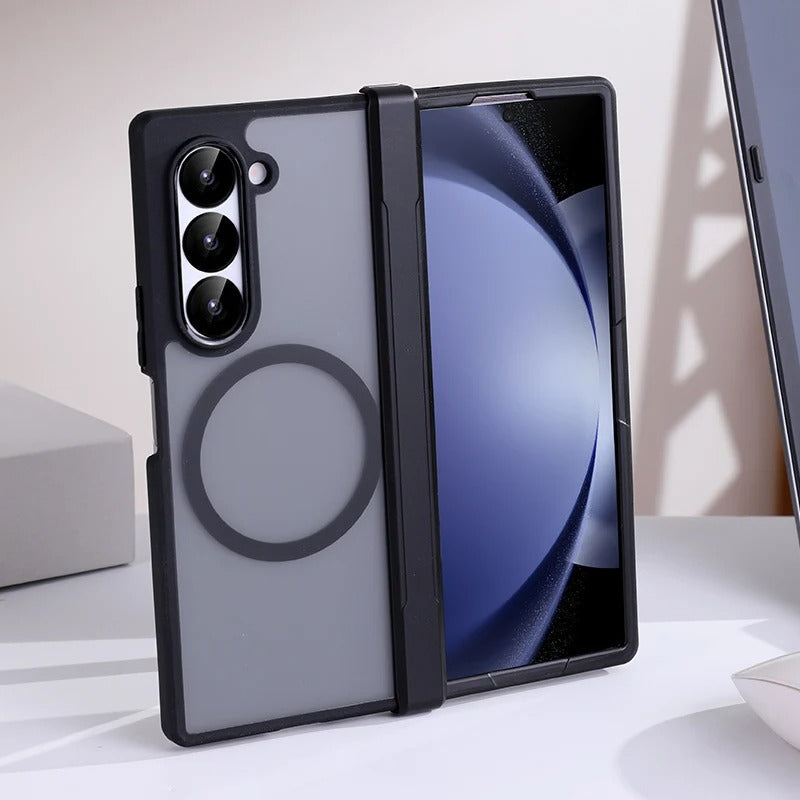 ClearMag Fold – Transparent MagSafe Case for Z Fold 7, 6, 5, 4