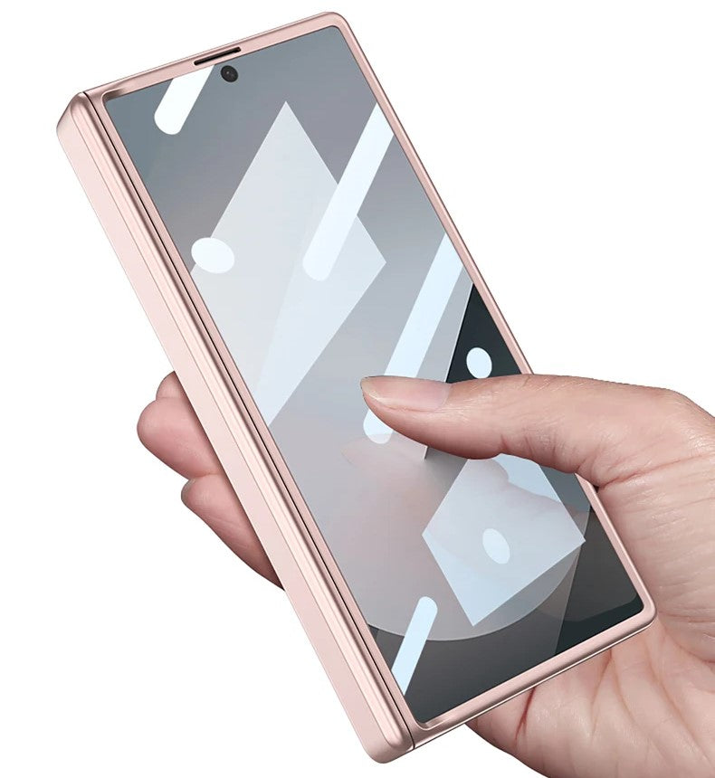 MagCore Ultra-Slim Shield Z Fold 7, 6, 5 - Magnetic Hinge & Stylus Holder Case