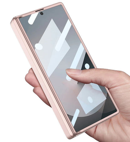 MagCore Ultra-Slim Shield Z Fold 7, 6, 5 - Magnetic Hinge & Stylus Holder Case