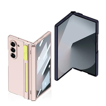 MagCore Ultra-Slim Shield Z Fold 7, 6, 5 - Magnetic Hinge & Stylus Holder Case
