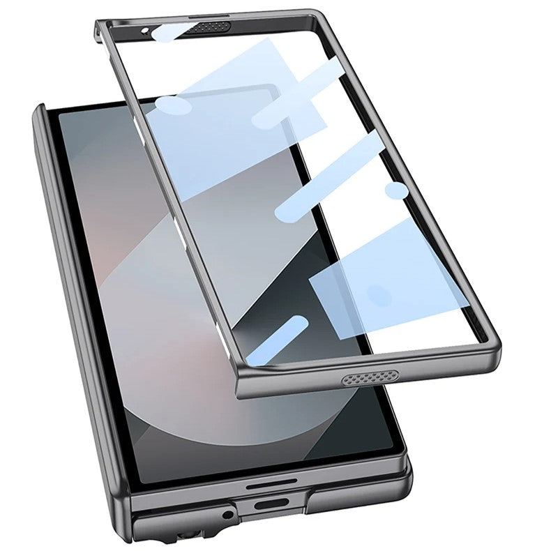 MagCore Ultra-Slim Shield Z Fold 7, 6, 5 - Magnetic Hinge & Stylus Holder Case